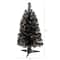 2ft. Pre-Lit Black Artificial Christmas Tree, Warm White LED Lights
